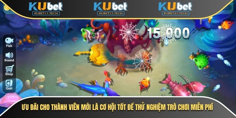 Ưu đãi cho thành viên mới là cơ hội tốt để thử nghiệm trò chơi miễn phí